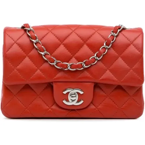 Pre-owned Leather chanel-bags , female, Sizes: ONE SIZE - Chanel Vintage - Modalova