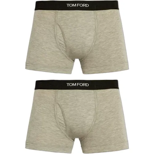 Zweierpack Boxershorts mit Logo , Herren, Größe: S - Tom Ford - Modalova