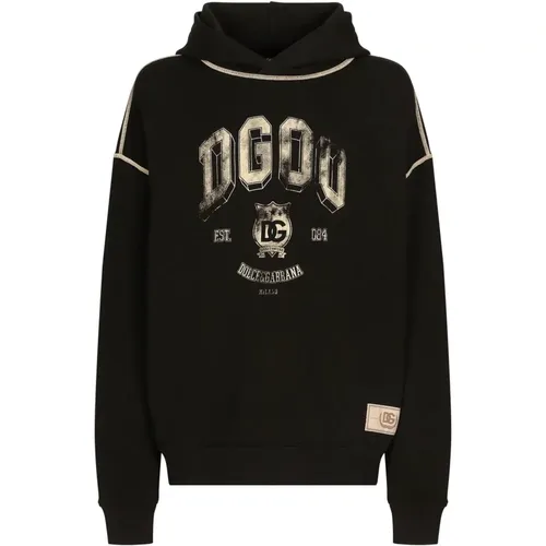 Hoodies, male, , Size: M Sweatshirt - Dolce & Gabbana - Modalova