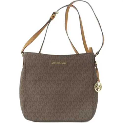 Pre-owned Cross Body Bags, female, , Size: ONE SIZE Pre-owned Canvas shoulder-bags - Michael Kors Pre-owned - Modalova