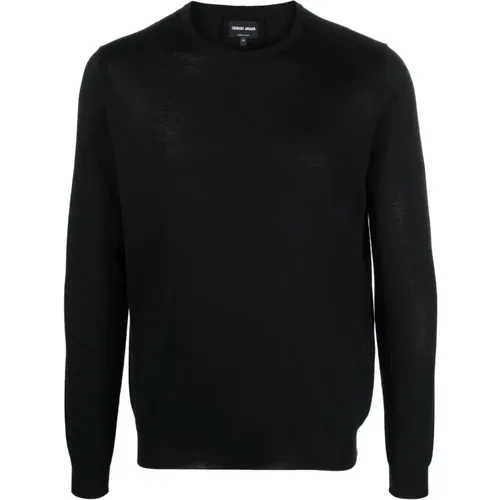 Sweater , male, Sizes: XL, 4XL, 2XL - Giorgio Armani - Modalova