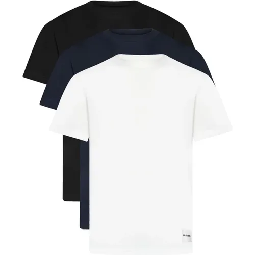 MultiColour T-shirts and Polos Set , male, Sizes: M, XS, L, S - Jil Sander - Modalova