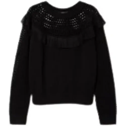 Set aus zwei Pullovern, schwarz , Damen, Größe: S - Twinset - Modalova