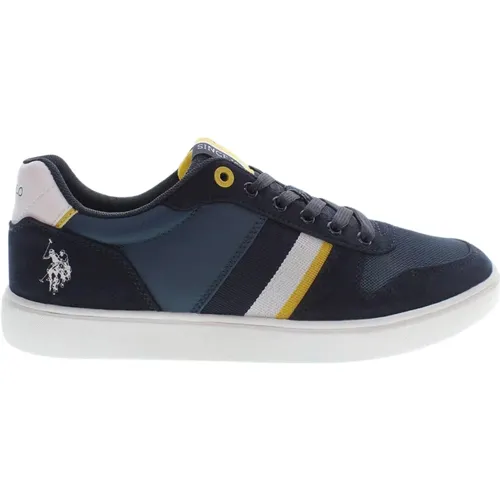 Contrasting Details Logo Sneaker , male, Sizes: 11 UK, 10 UK, 12 UK, 9 UK, 8 UK, 7 UK - U.s. Polo Assn. - Modalova