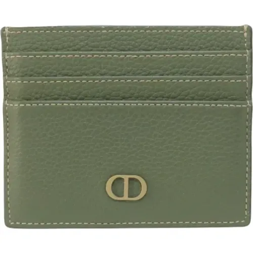 Pre-owned Leather wallets , female, Sizes: ONE SIZE - Dior Vintage - Modalova