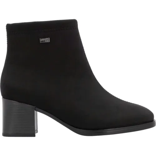 Elegante Schwarze Damen Stiefeletten , Damen, Größe: 39 EU - Remonte - Modalova