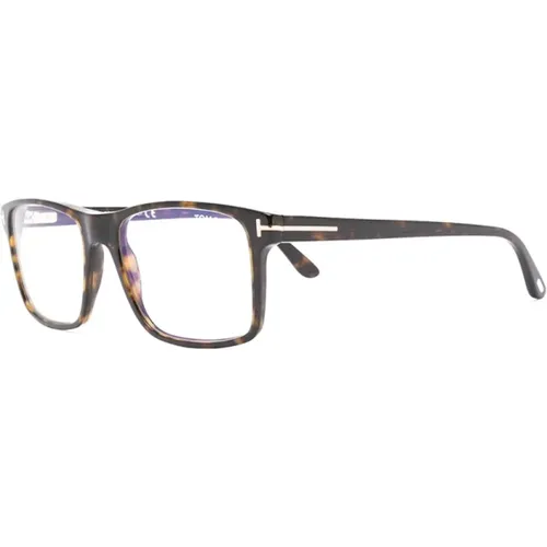 Glasses, male, , Size: 54 MM Ft5682B 052 Clip Optical Frame - Tom Ford - Modalova