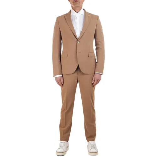 Single Breasted Suits , Herren, Größe: 3XL - Manuel Ritz - Modalova