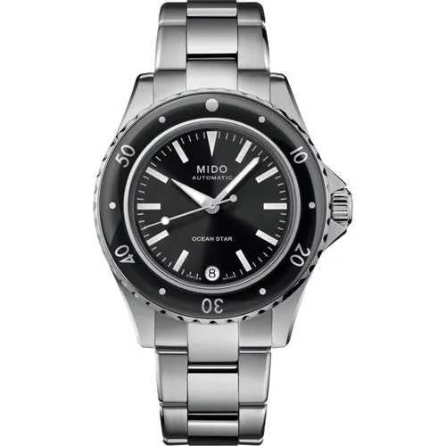 Ocean Star 36.5 Automatic Steel Watch , female, Sizes: ONE SIZE - Mido - Modalova