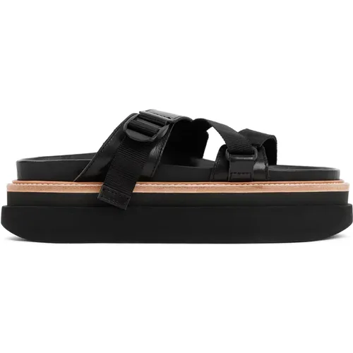 Hybrid Belt Sandals , male, Sizes: 8 UK - Sacai - Modalova