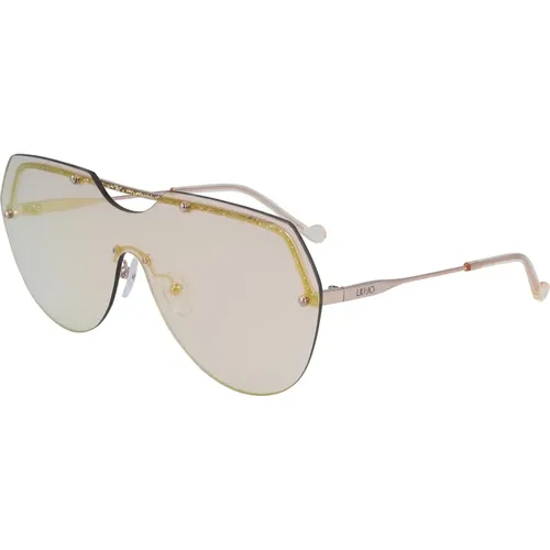 Rose Sunglasses Lj123S-716 , unisex, Sizes: 64 MM - Liu Jo - Modalova