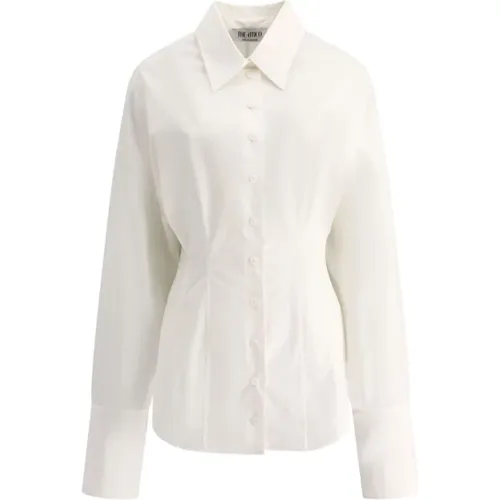 Weißes Klassisches Hemd , Damen, Größe: XS - The Attico - Modalova