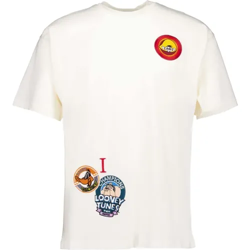 Ecru T-Shirts , male, Sizes: XL, L, M - Iceberg - Modalova