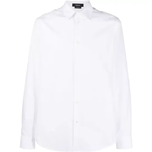 Weiße Hemden , Herren, Größe: XL - Versace - Modalova