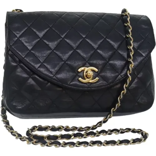 Pre-owned Leather chanel-bags , female, Sizes: ONE SIZE - Chanel Vintage - Modalova