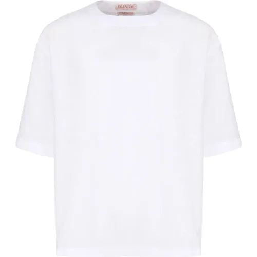 Stylish Cotton T-shirts and Polos , male, Sizes: M, S - Valentino Garavani - Modalova