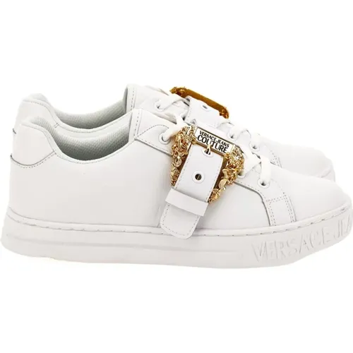 Stylische Sneakers , Damen, Größe: 38 EU - Versace Jeans Couture - Modalova