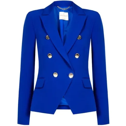 Blazers, female, , Size: M Double-breasted Jacket - Cfc0114950003 - RINASCIMENTO - Modalova