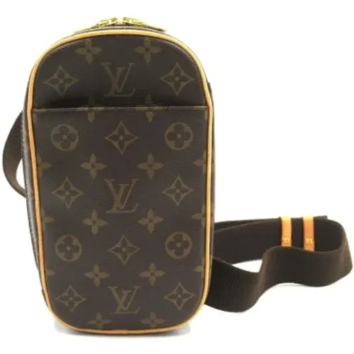 Pre-owned Coated canvas louis-vuitton-bags , male, Sizes: ONE SIZE - Louis Vuitton Vintage - Modalova