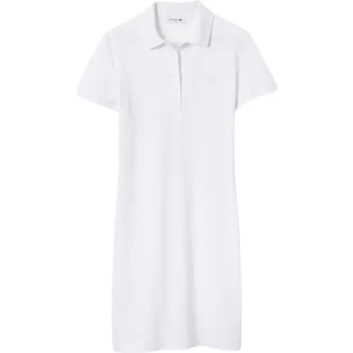 Timeless Polo Dress , female, Sizes: XL, 3XL, 2XL, M, S, L - Lacoste - Modalova