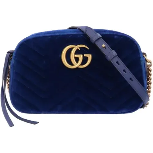 Pre-owned Suede gucci-bags , female, Sizes: ONE SIZE - Gucci Vintage - Modalova