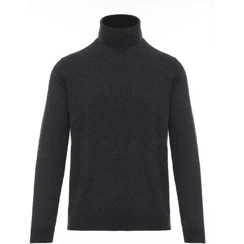 Turtlenecks, male, , Size: S Wool Sweatshirt - Karl Lagerfeld - Modalova