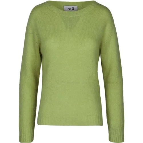 Stilvolles Maglia g Shirt , Damen, Größe: S - NIU - Modalova