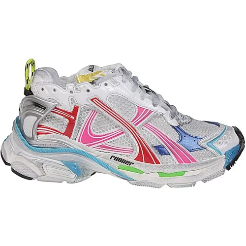 Multicolour Runner Sneakers , male, Sizes: 10 UK, 7 UK - Balenciaga - Modalova