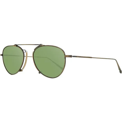 Sunglasses, unisex, , Size: 53 MM Antique Gold Sunglasses - Matsuda - Modalova