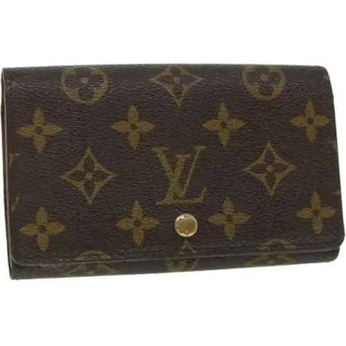 Pre-owned Canvas wallets , female, Sizes: ONE SIZE - Louis Vuitton Vintage - Modalova