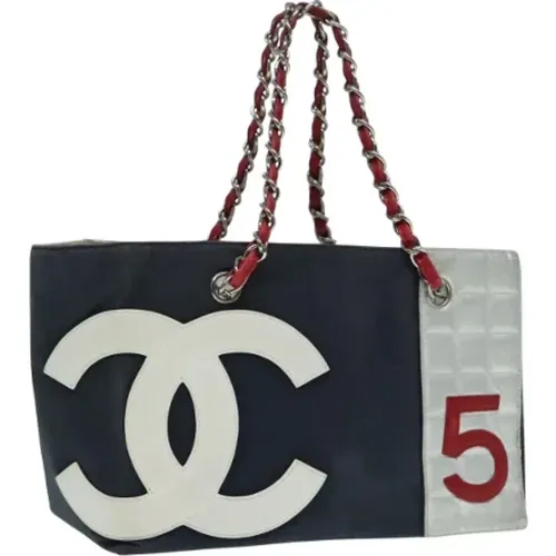 Pre-owned Tote Bags, female, , Size: ONE SIZE Pre-owned Canvas chanel-bags - Chanel Vintage - Modalova