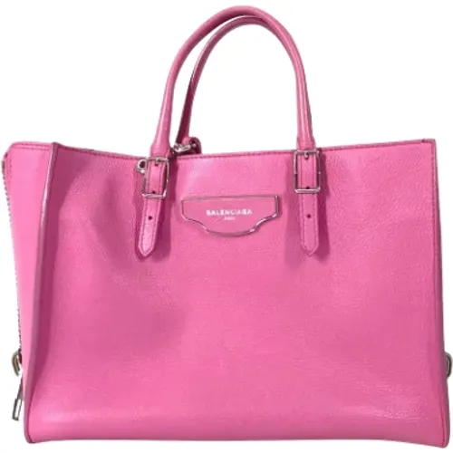 Pre-owned Tote Bags, female, , Size: ONE SIZE Pre-owned Leather balenciaga-bags - Balenciaga Vintage - Modalova