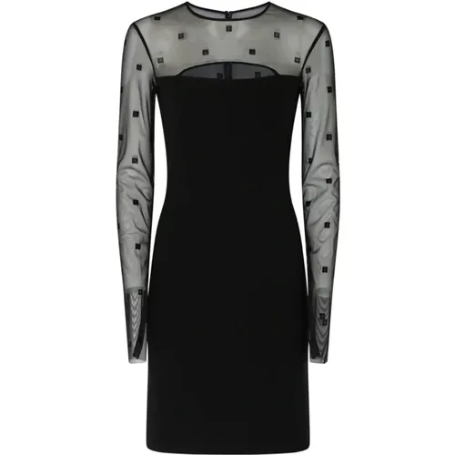 G Tulle Mini Dress , female, Sizes: XS, 2XS - Givenchy - Modalova