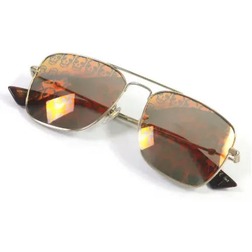 Pre-owned Accessories, male, , Size: ONE SIZE Pre-owned Glass sunglasses - Gucci Vintage - Modalova