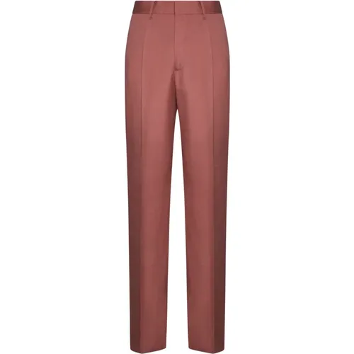 Wide Leg Trousers with Belt , male, Sizes: S - Lardini - Modalova