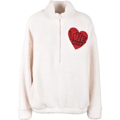 Sweatshirt for Women , female, Sizes: S, L, XS, M - Love Moschino - Modalova