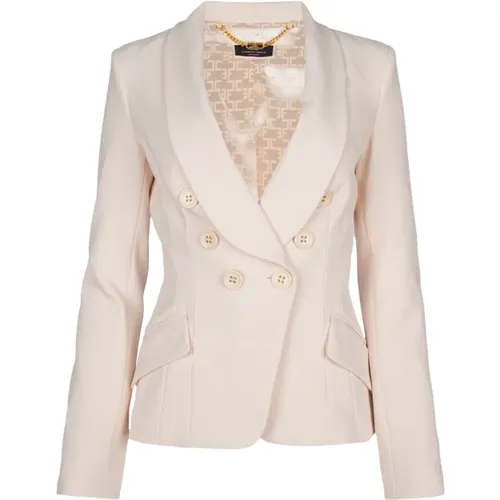 Stilvolle Jacke für Frauen , Damen, Größe: M - Elisabetta Franchi - Modalova