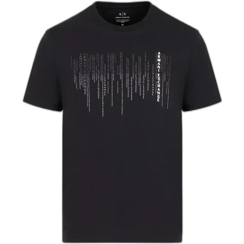 T-Shirts , Herren, Größe: XS - Armani Exchange - Modalova