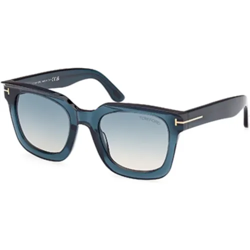 Sunglasses, unisex, , Size: M Square Ft1115 Sunglasses /Shiny - Tom Ford - Modalova