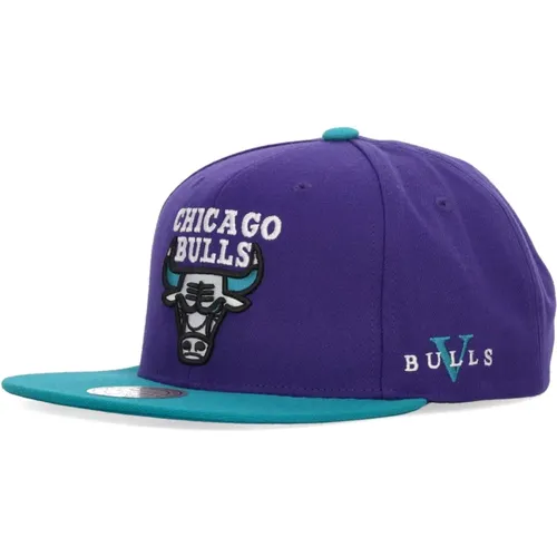 Caps, male, , Size: ONE SIZE Chicago Bulls NBA Snapback Cap - Mitchell & Ness - Modalova