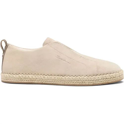 Sneakers, male, , Size: 7 1/2 US Stylish Sneakers for Men - Santoni - Modalova