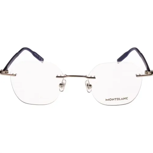 Stylish Prescription Glasses for Men , male, Sizes: 50 MM - Montblanc - Modalova