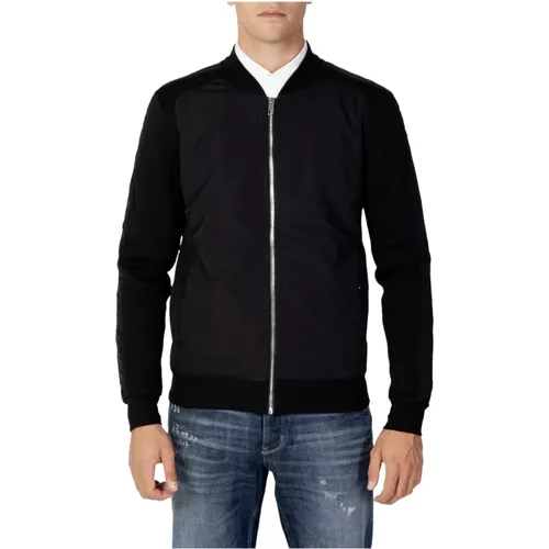 Bomber Jackets, male, , Size: L V-Neck Zip Sweatshirt - Antony Morato - Modalova