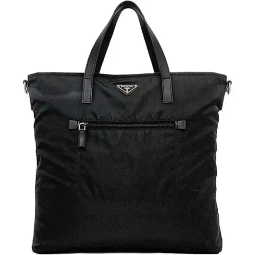 Pre-owned Tote Bags, female, , Size: ONE SIZE Pre-owned Leather prada-bags - Prada Vintage - Modalova