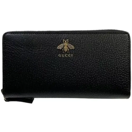 Pre-owned Wallets, female, , Size: ONE SIZE Pre-owned Leather wallets - Gucci Vintage - Modalova