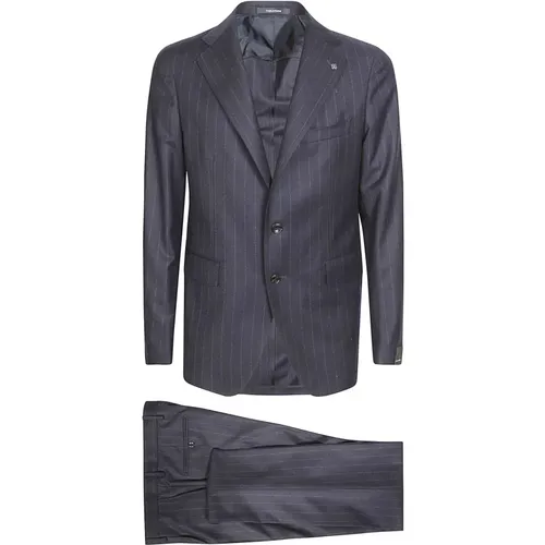 Striped Vesuvio Suit , male, Sizes: 2XL - Tagliatore - Modalova