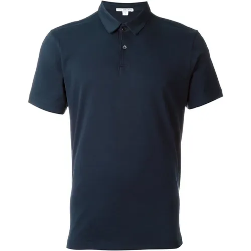 Cotton Polo Shirt Regular Fit , male, Sizes: M - James Perse - Modalova