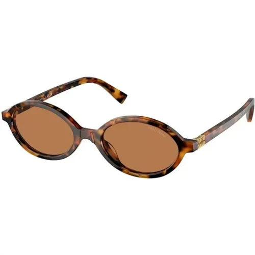 Sunglasses, female, , Size: 50 MM Regard Sunglasses - Miu Miu - Modalova