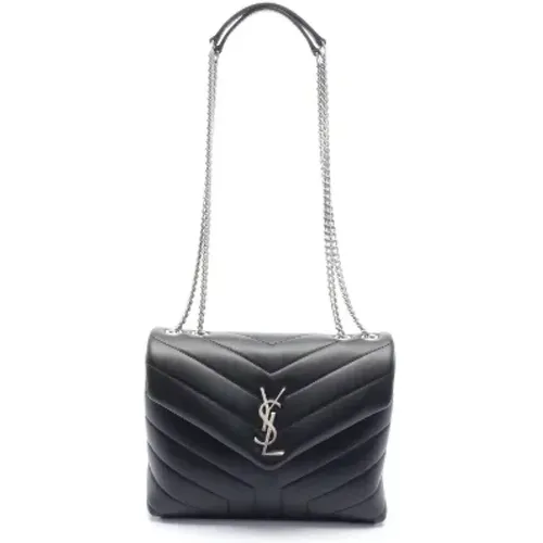 Pre-owned Shoulder Bags, female, , Size: ONE SIZE Pre-owned Leather shoulder-bags - Yves Saint Laurent Vintage - Modalova