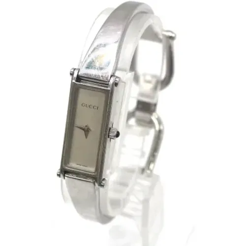 Pre-owned Glass watches , female, Sizes: ONE SIZE - Gucci Vintage - Modalova